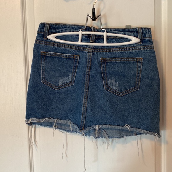 Jean Mini Skirt - Picture 2 of 2